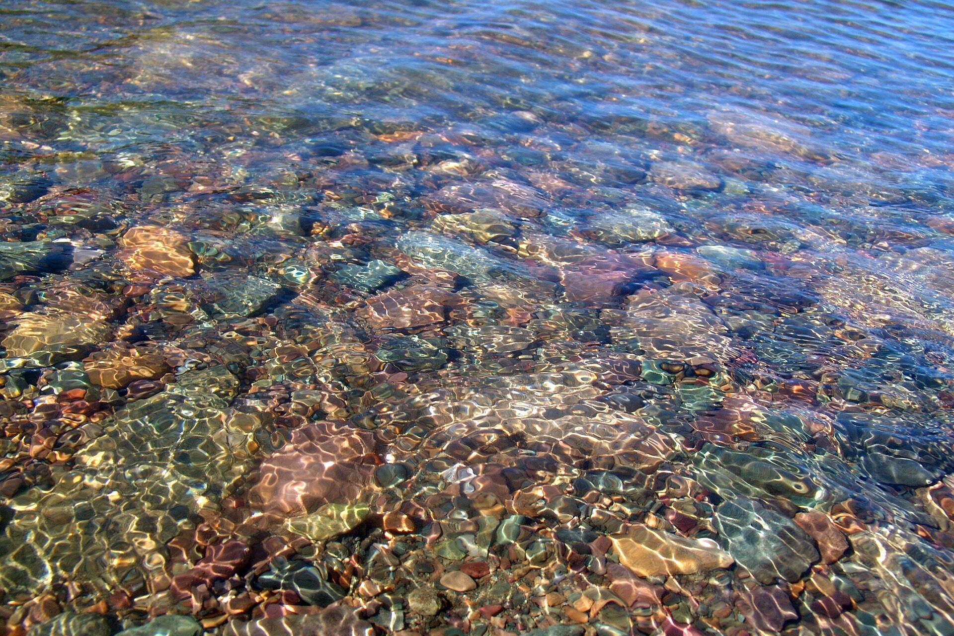 Clear Water: An image of crystal-clear water, symbolizing transparency and honesty.